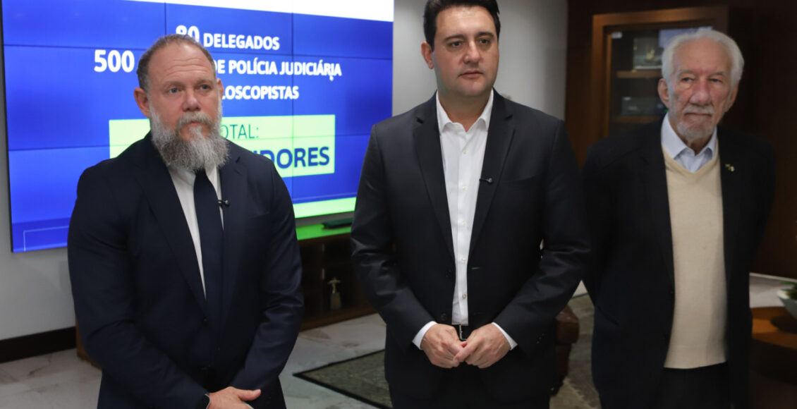 Ratinho Junior Anuncia Contratacao De 620 Policiais Para Reforcar O Quadro Da Policia Civil Do Parana