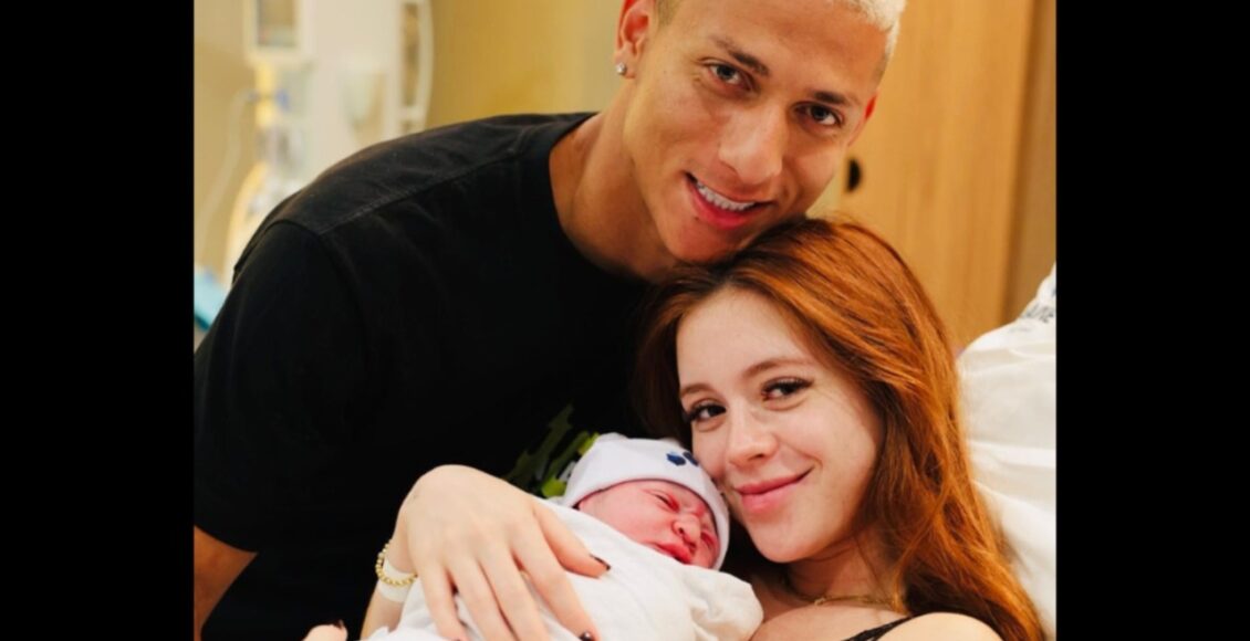 Richarlison E Amanda Araujo Celebram O Nascimento Do Primeiro Filho Em Maringa