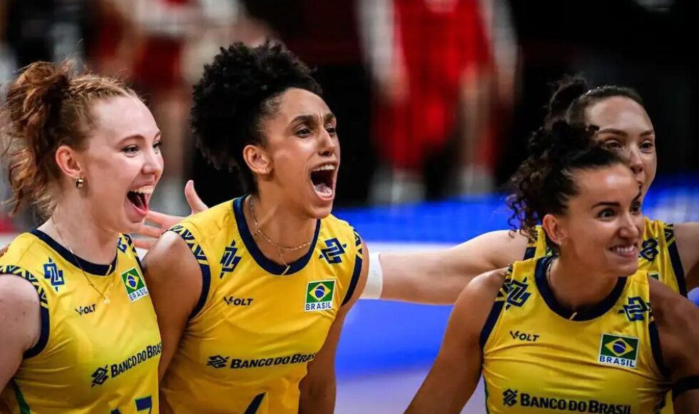 Selecao Brasileira De Volei Bate Turquia E Chega A 7a Vitoria Na Liga Das Nacoes
