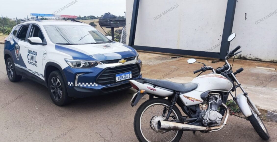 Moto Furtada Em Sapopema Ha 15 Anos E Encontrada Em Maringa A Mais De 200 Km De Distancia