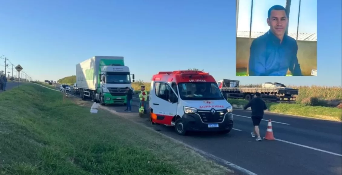 Motociclista Morre Apos Ser Atropelado Por Caminhonete E Arrastado Por Caminhao Por 16 Km Na Regiao De Maringa