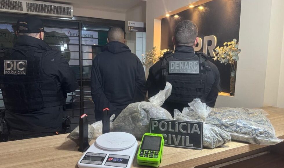 Policia Civil De Maringa Participa De Operacao Contra Trafico Interestadual De Drogas