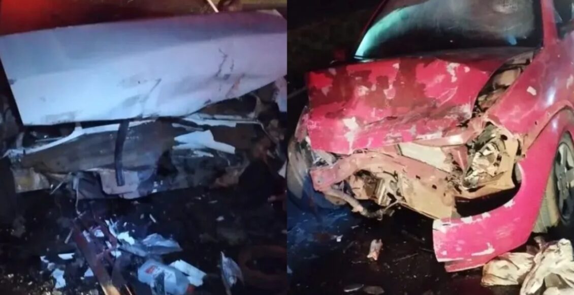 Regiao De Maringa Dois Motoristas Ficam Feridos Apos Colisao Frontal Entre Dois Carros Na Br 376