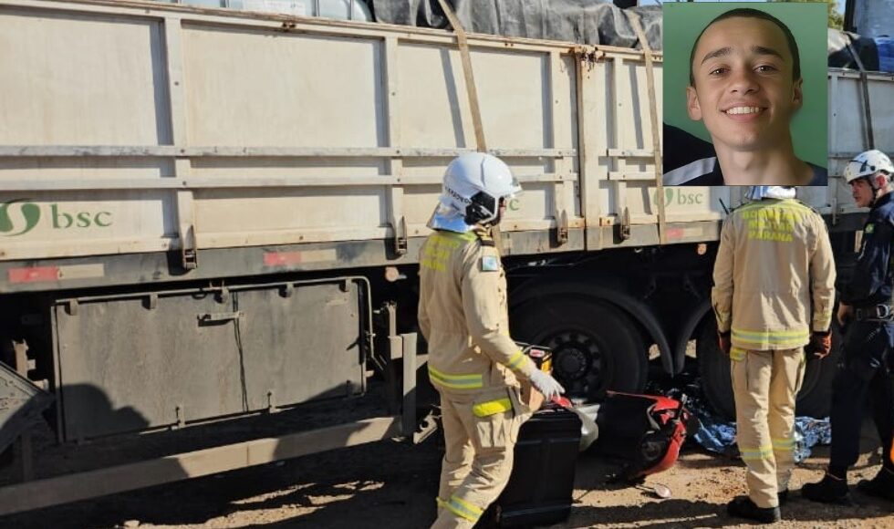 Acidente Em Maringa Motoboy Que Morreu Ao Cair Entre Rodados De Carreta E Identificado