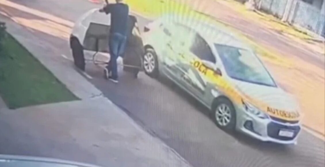 Aluna Perde O Controle Do Carro Durante Baliza E Invade Autoescola Veja O Video Para Ver O Que Aconteceu