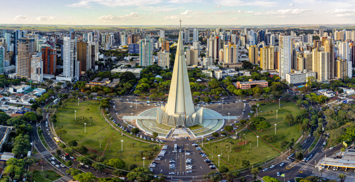 Drone Catedral Maringá