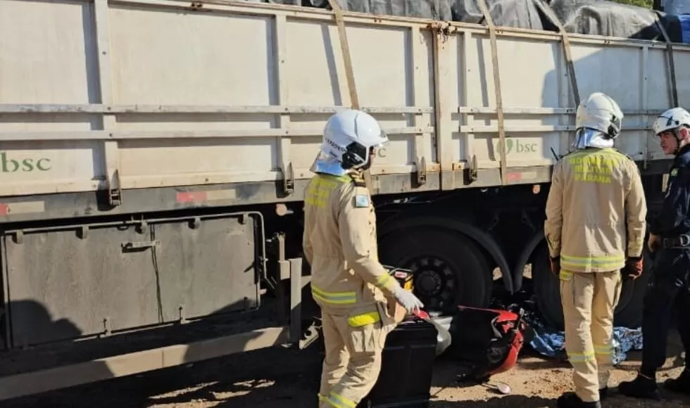 Motoboy Morre Apos Cair Entre Os Rodados Na Pr 317 Em Maringa