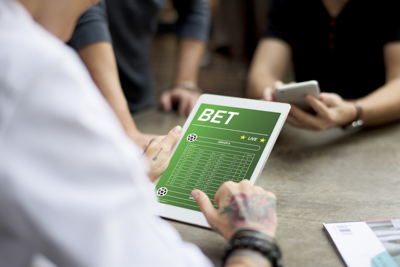 People Bet Soccer Game Match On Internet