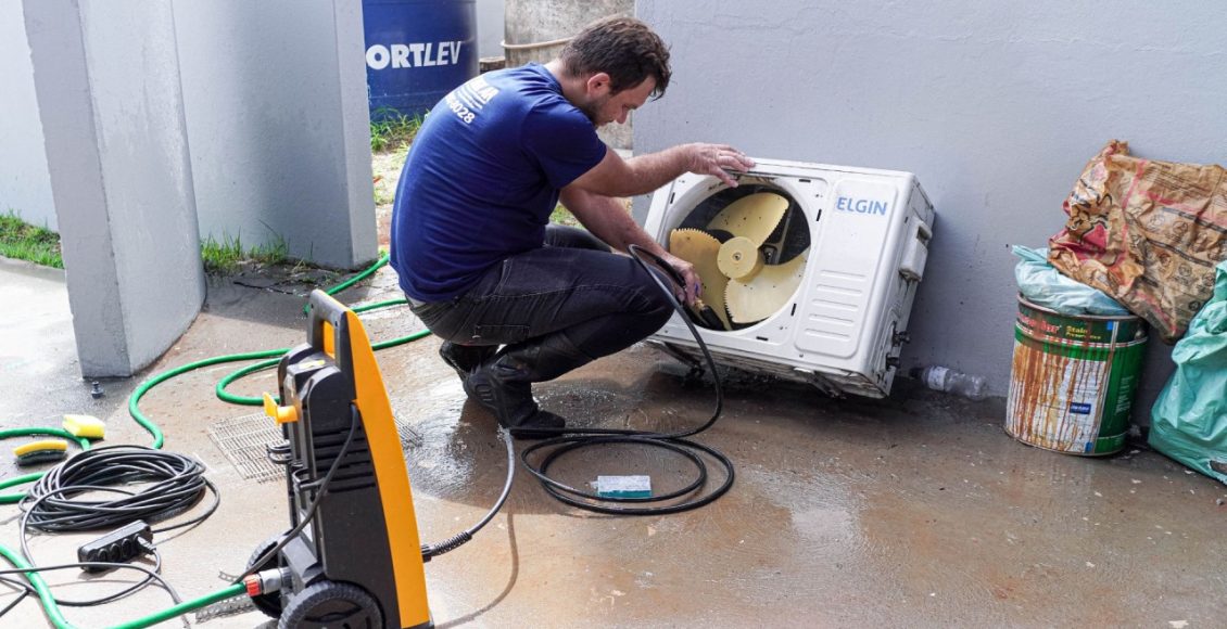 Microempreendedores de Maringá realizam manutenção de prédios públicos