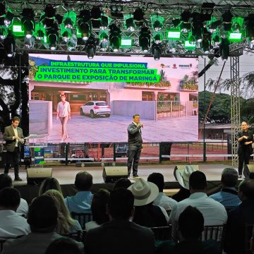 Na Expoingá, Moro comemora PL da Dosimetria e fala em “dar continuidade aos bons projetos” de Ratinho Junior