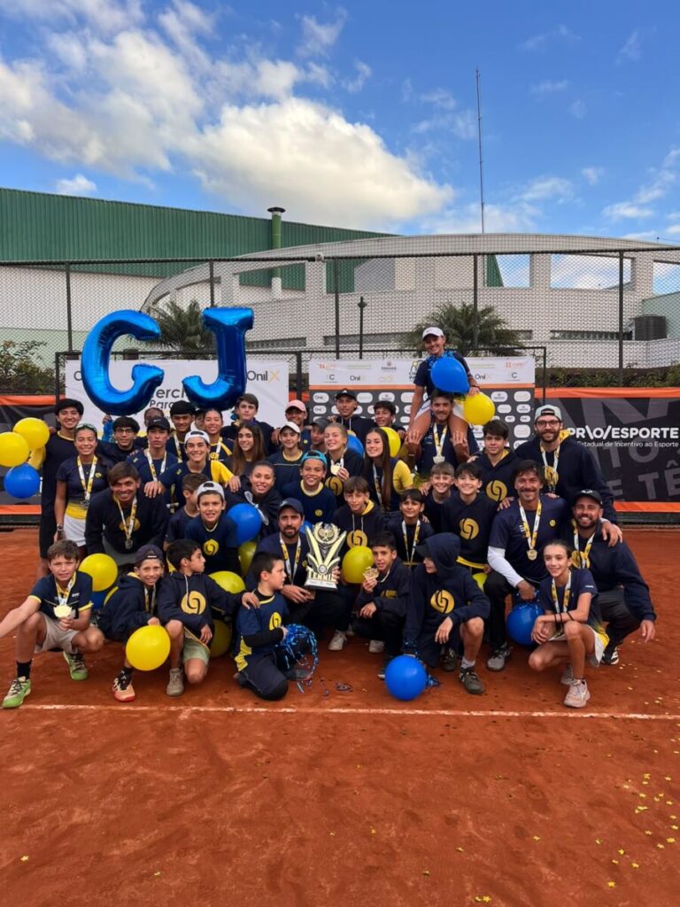 GJ Tênis Clube fatura o título no Interclubes Paranaense Kids e Infantojuvenil em Curitiba