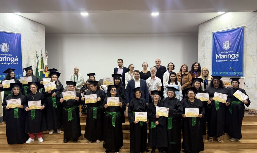 Mais de 30 mulheres concluem cursos de qualificação profissional em Maringá e ampliam oportunidades de emprego