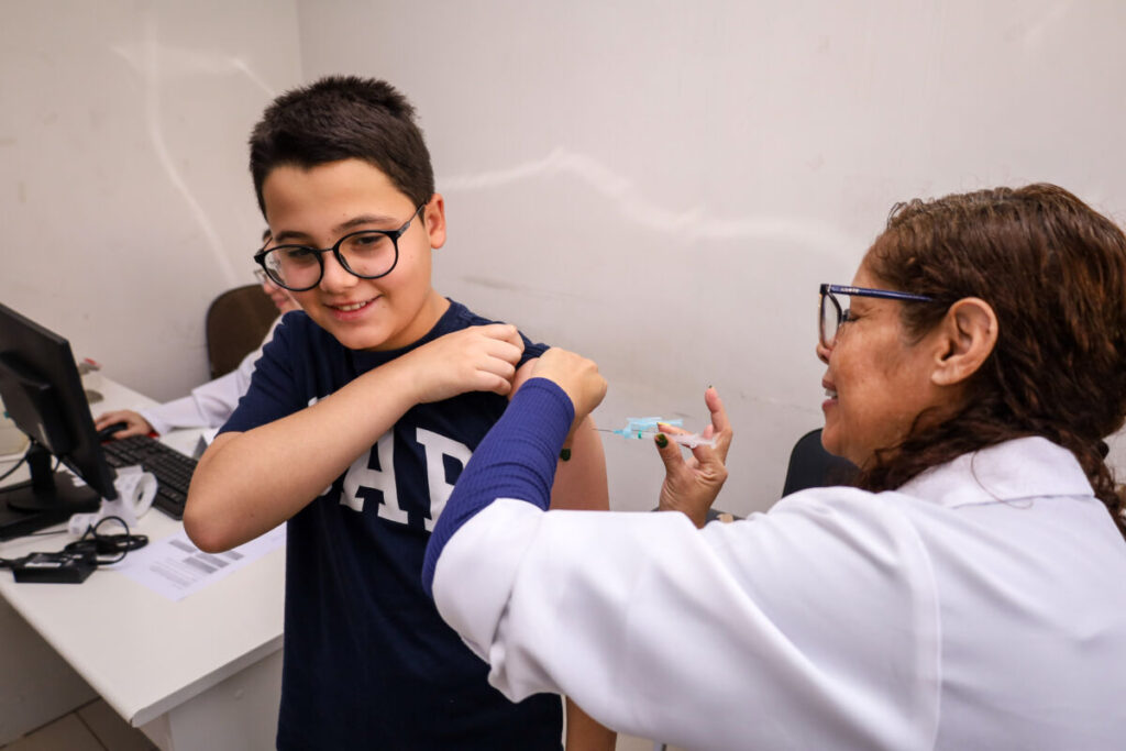 Maringá adere à Campanha Nacional de Multivacinação para crianças e adolescentes