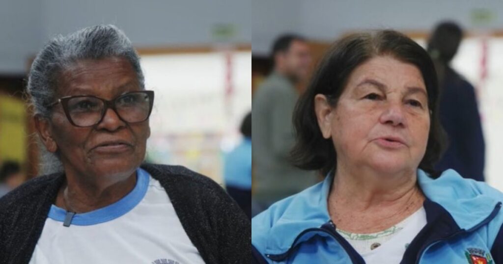 Cícera Oliveira e Rosa Pereira, respectivamente. Foto: Divulgação