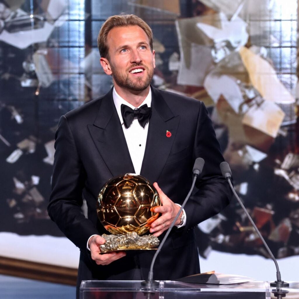 Harry Kane vence a Bola de Ouro 2026
