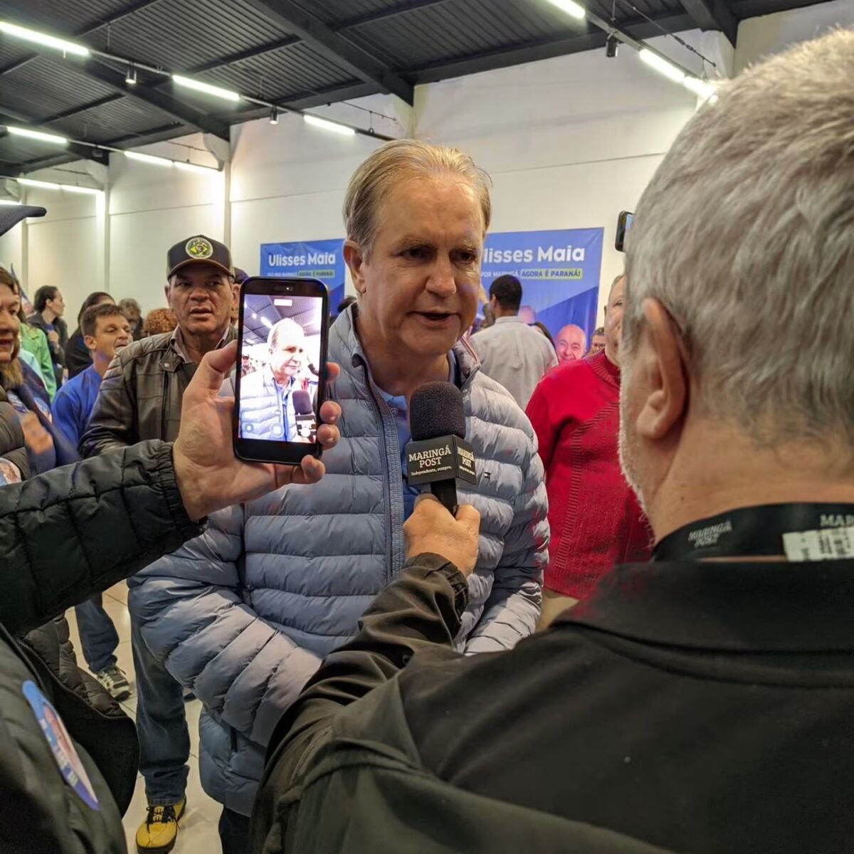 Quatro vereadores de Maringá tiveram menos de 10 mil votos no Paraná