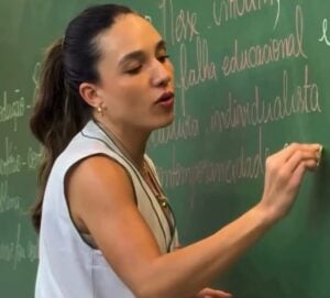 Professora Gabriela Valdevieso - Foto: Reprodução/Redes Sociais
